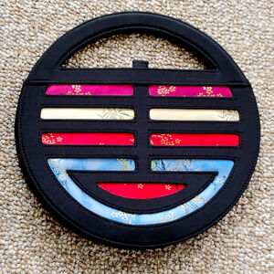 Vintage NOLITA Asian Design Silk Purse